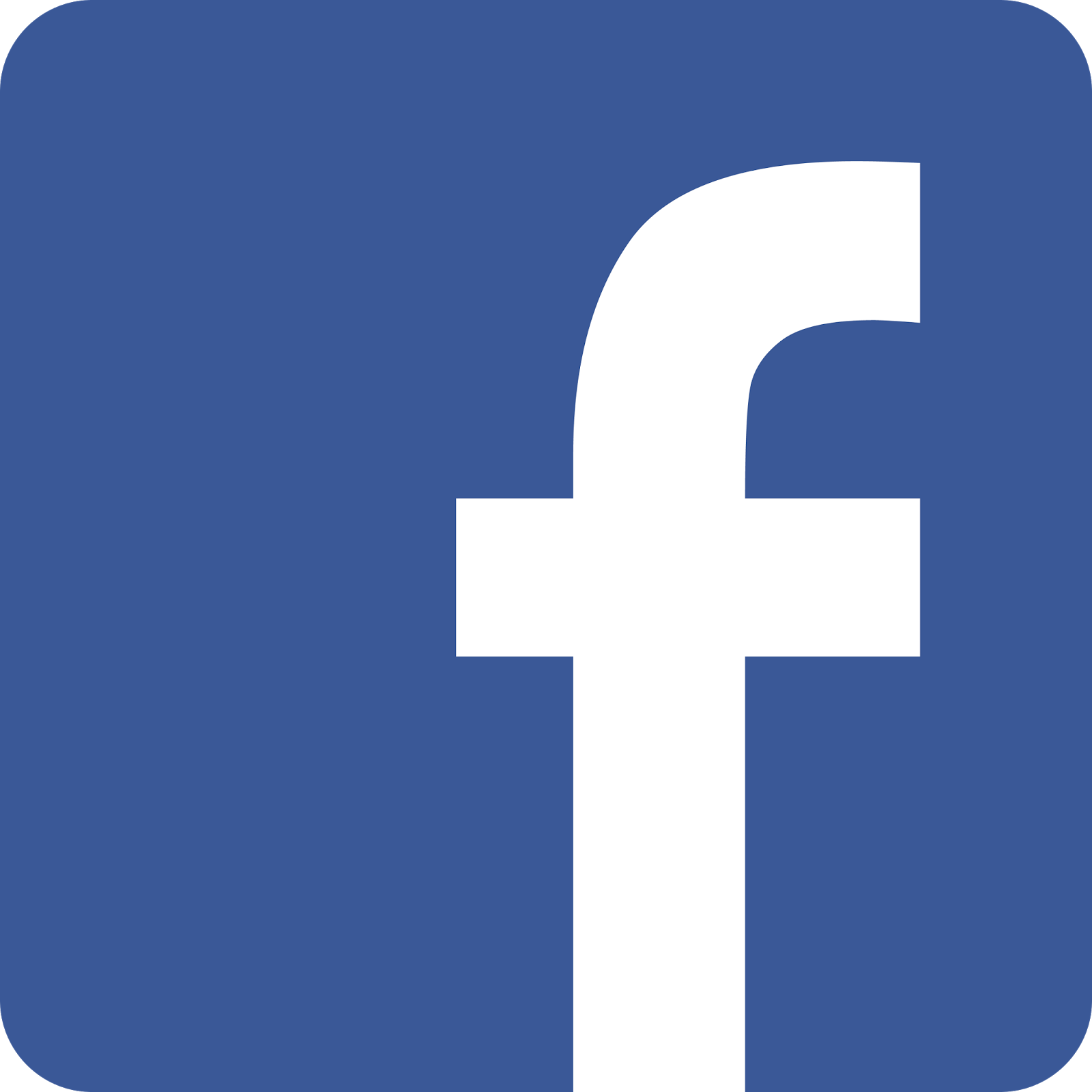 “Facebook logo for social networking platform”